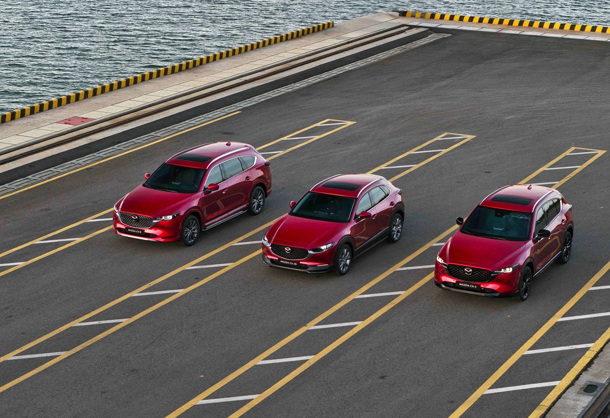 LINE UP SUV MAZDA THIẾT KẾ THẾ HỆ MỚI