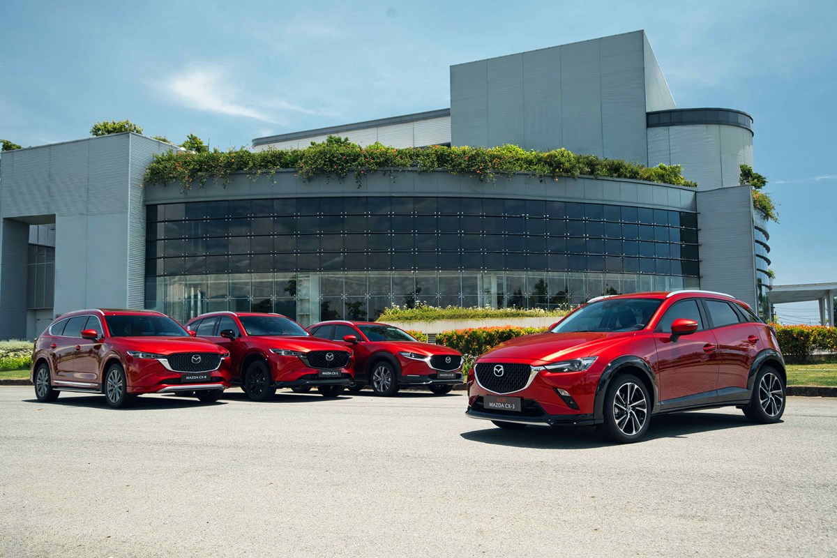 SUV Mazda được khách hàng tin yêu và lựa chọn.